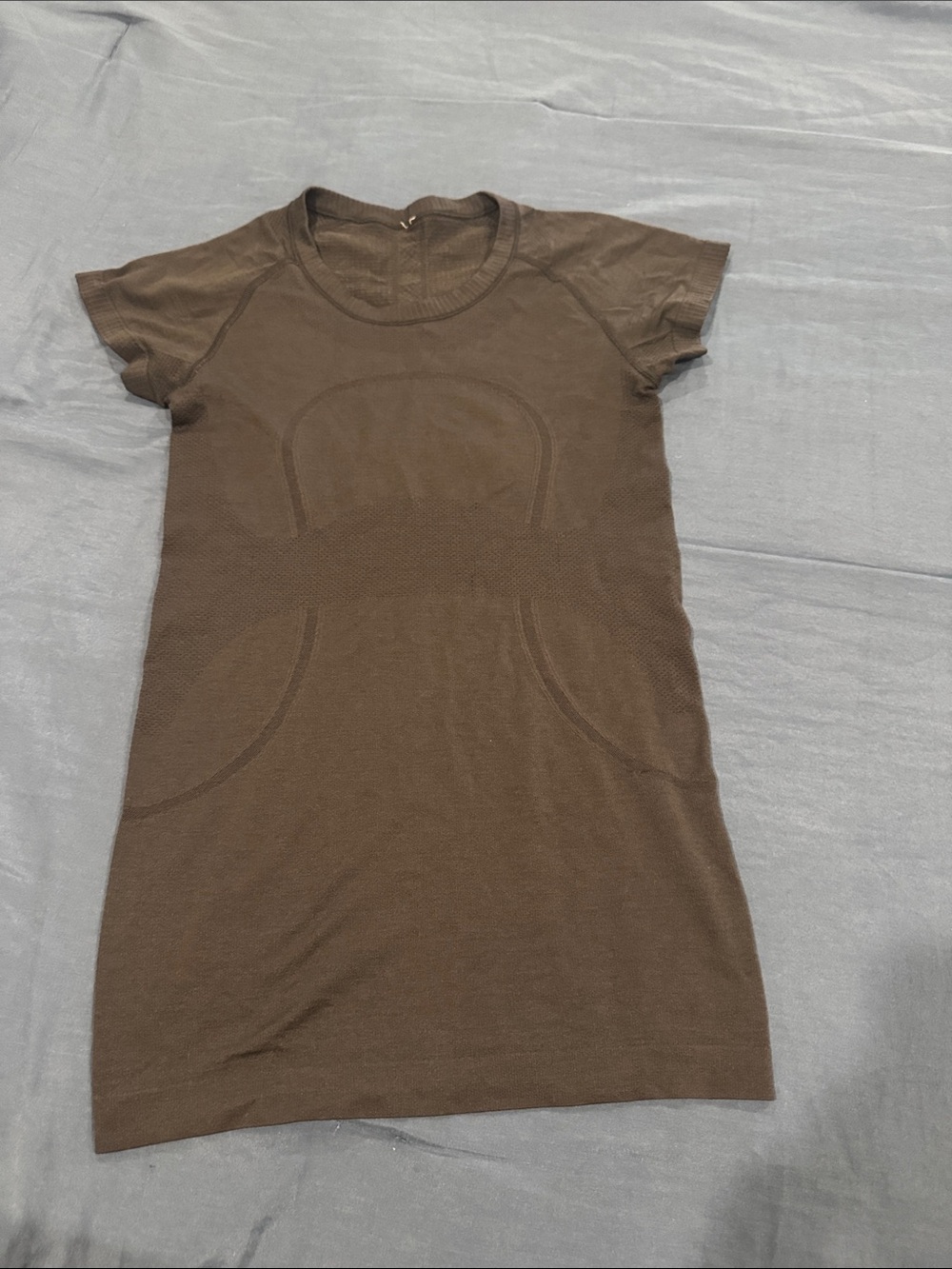 lululemon athletica Black Short-Sleeve Seam-Contour Crop Top